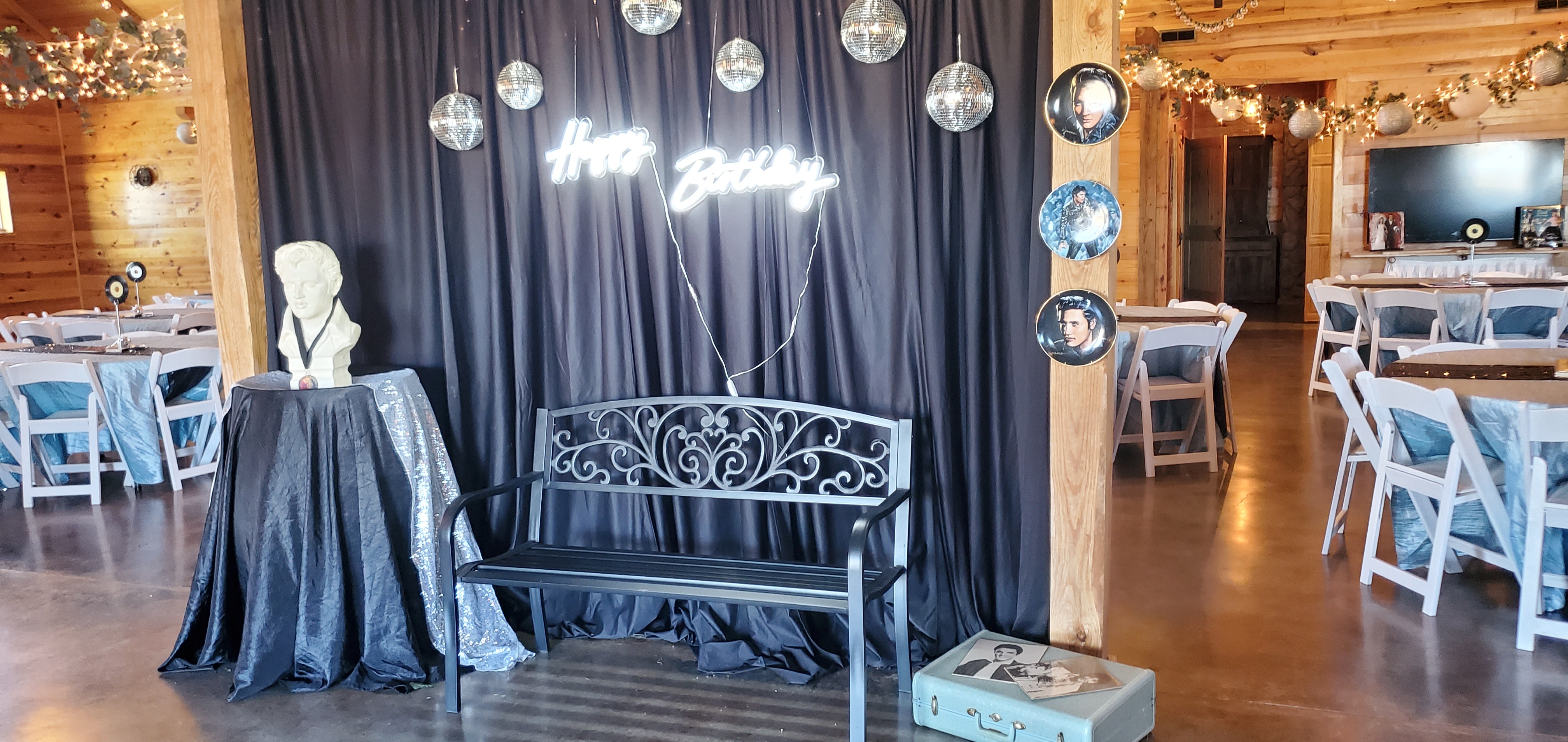 Elvis themed birthday party