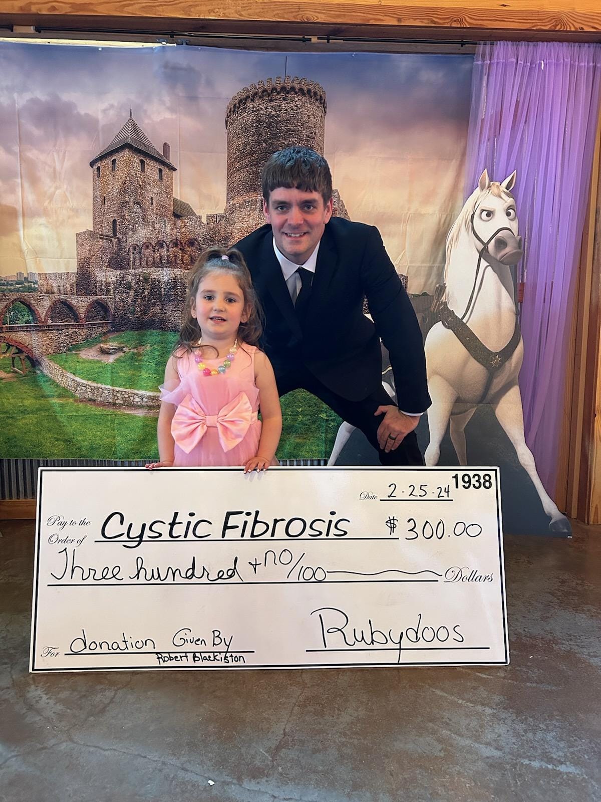 father daughter fundraiser event